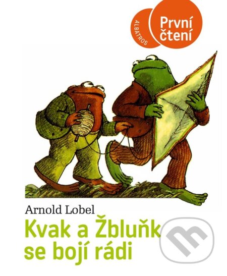 Kvak a Žbluňk se bojí rádi-Arnold Lobel