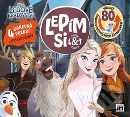 Lepím si znovu Ledové království-