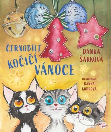 Černobílé kočičí Vánoce-Danka Šárková