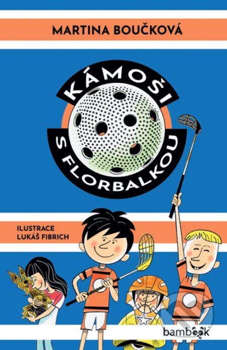 Kámoši s florbalkou-Martina Boučková a Lukáš Fibrich