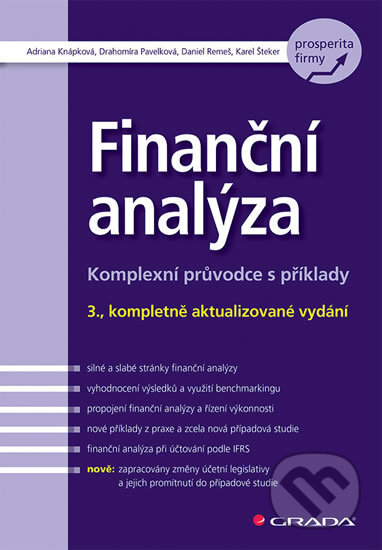 Finanční analýza-Adriana Knápková a Drahomíra Pavelková