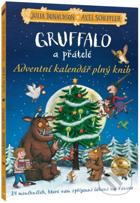 Gruffalo a přátelé - Adventní kalendář plný knih-Julia Donaldson