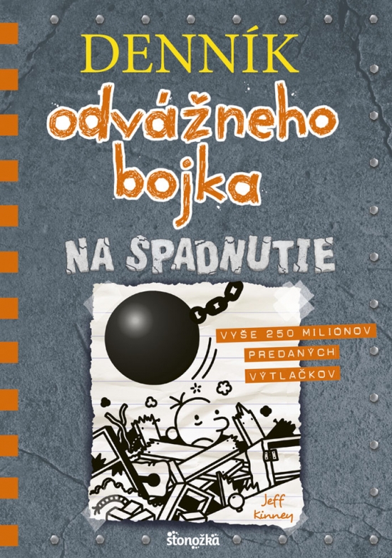 Denník odvážneho bojka 14: Na spadnutie-Jeff-Kinney