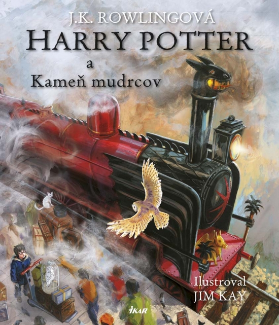 Harry Potter 1: Harry Potter a Kameň mudrcov - Ilustrovaná edícia-J. K.-Rowlingová