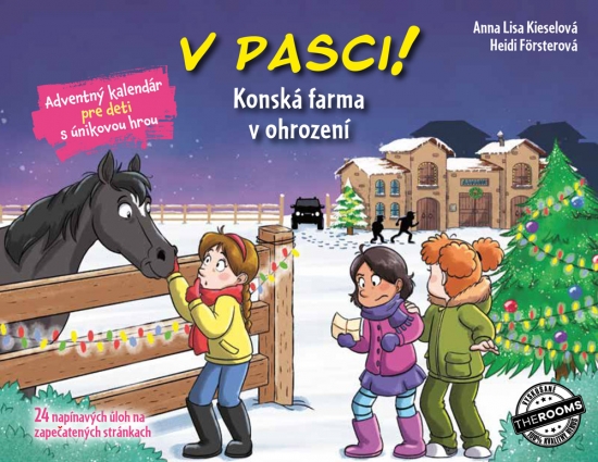 V pasci! Konská farma v ohrození  – Adventný kalendár pre deti s únikovou hrou-Anna Lisa-Kieselová