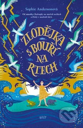 Zlodějka s bouří na rtech-Sophie Anderson