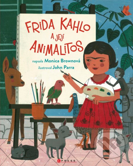 Frida Kahlo a její animalitos-Monica Brown