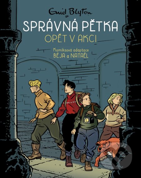 Správná pětka opět v akci-Enid Blyton