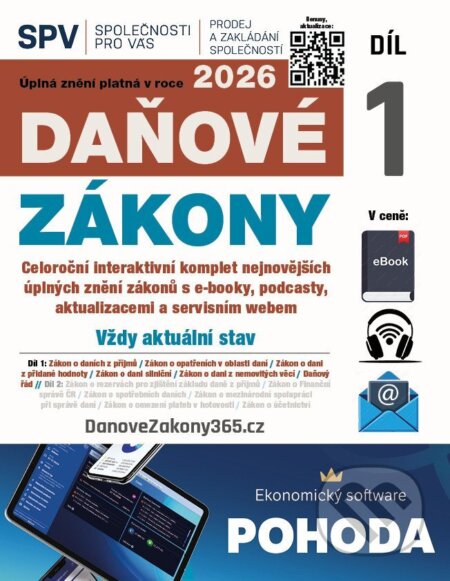 Daňové zákony 2026 (Díl 1.)--