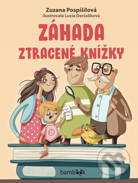 Záhada ztracené knížky-Zuzana Pospíšilová a Lucia Derčalíková