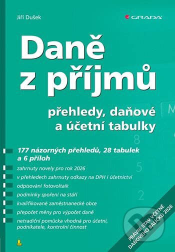 Daně z příjmů (2026)-Jiří Dušek