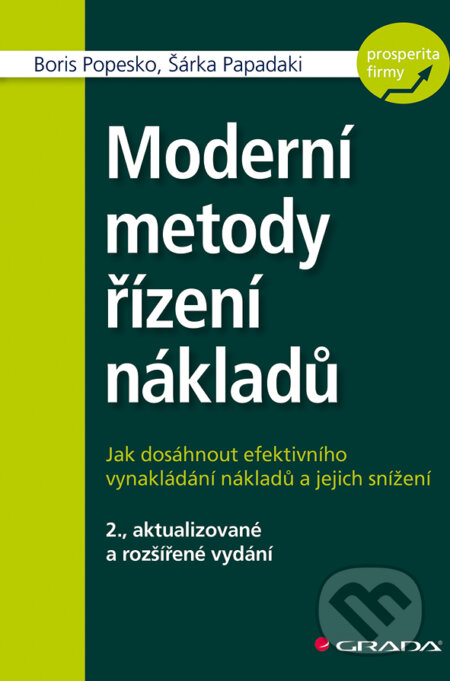 Moderní metody řízení nákladů-Boris Popesko a Šárka Papadaki