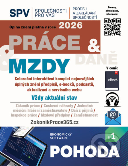 Práce & Mzdy & Daně 2026-
