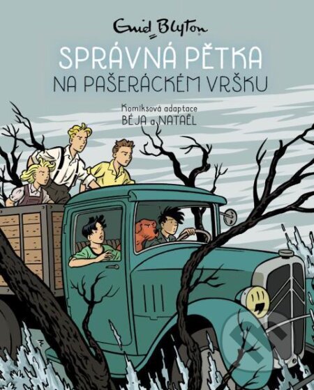 Správná pětka na pašeráckém vršku-Enid Blyton