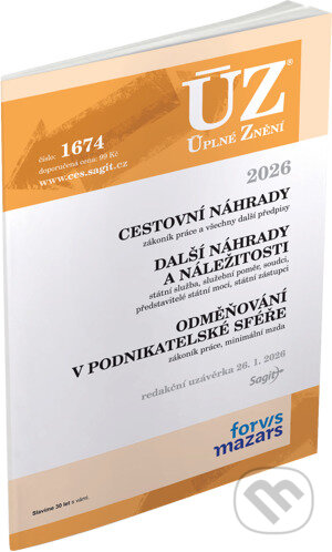 ÚZ 1674 Cestovní náhrady-