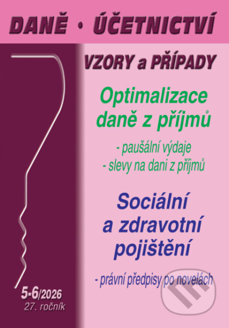 DÚVaP č. 5-6 / 2026 - Optimalizace daně-Ivan Macháček a Luděk Pelcl