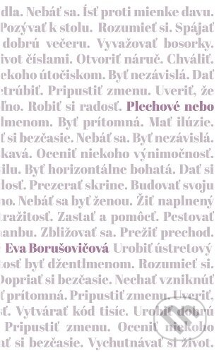Plechové nebo-Eva Borušovičová
