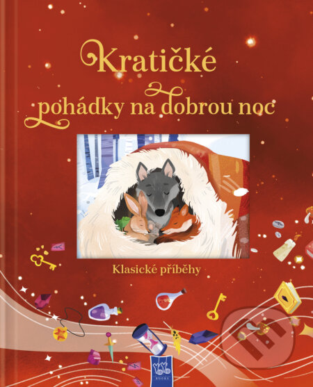 Kratičké pohádky na dobrou noc (červené)-