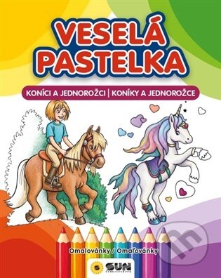Veselá pastelka - Koníci a jednorožci-