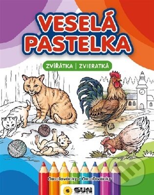 Veselá pastelka - Zvířátka-