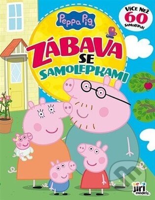 Zábava se samolepkami Prasátko Peppa-