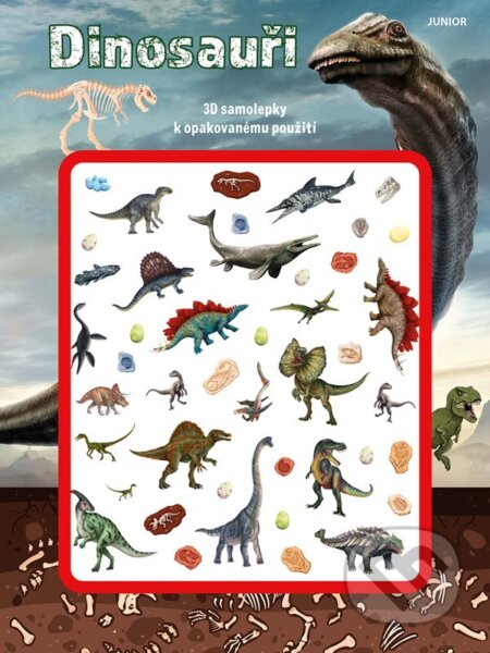 Dinosauři (3D samolepky)-Malgorzata Ewa Skibinska