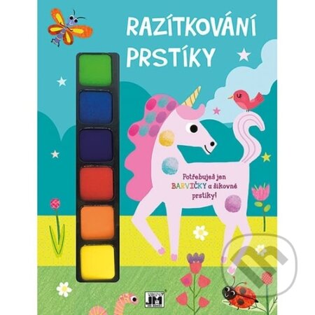Razítkování prstíky: Jednorožec-