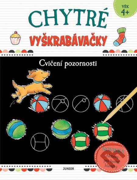 Chytré vyškrabávačky - Cvičení pozornosti-