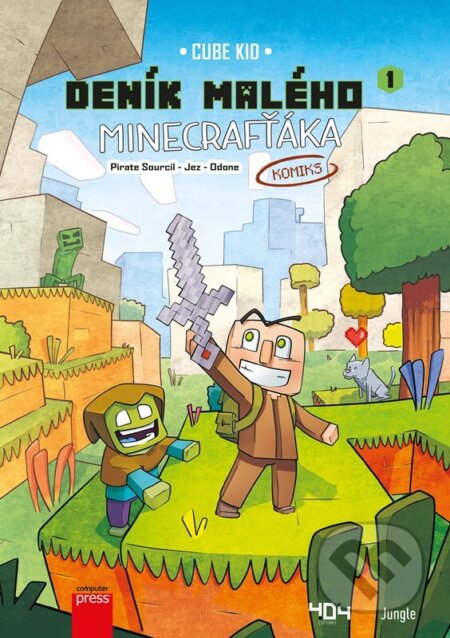 Deník malého Minecrafťáka: komiks Nový bojovník-Cube Kid