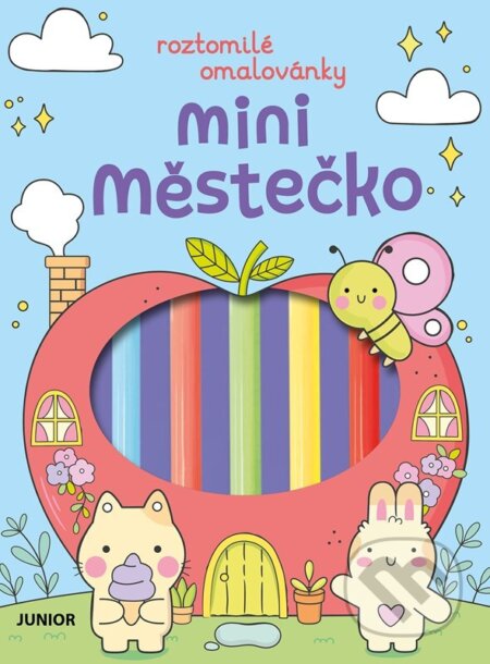 Mini městečko (Roztomilé omalovánky)-Angelina De Sol