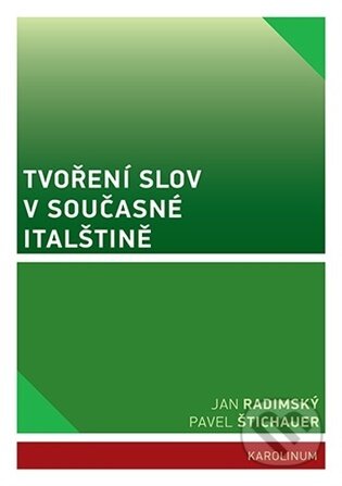 Tvoření slov v současné italštině-Jan Radimský