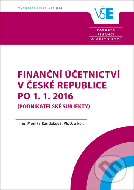 Finanční účetnictví v České republice po 1. 1. 2016-Monika Randáková