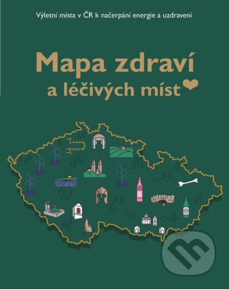 Mapa zdraví a léčivých míst-Michaela Popková