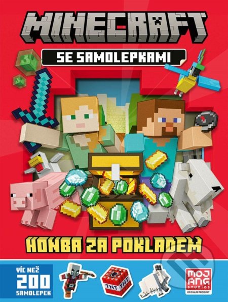 Minecraft: Honba za pokladem se samolepkami-