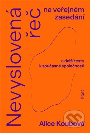 Nevyslovená řeč na veřejném zasedání-Alice Koubová