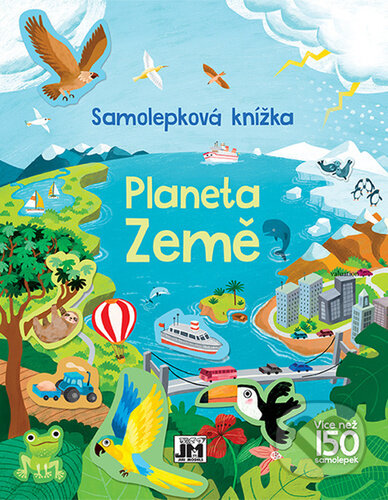 Planeta Země - samolepková knížka-