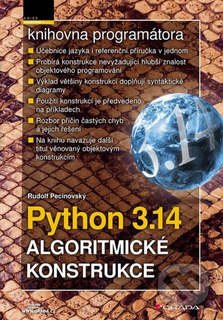 Python 3.14 - Algoritmické konstrukce-Rudolf Pecinovský