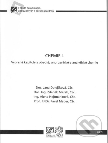 Chemie I.-Jana Dolejšková