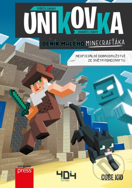 Únikovka: Deník malého Minecrafťáka-Cube Kid